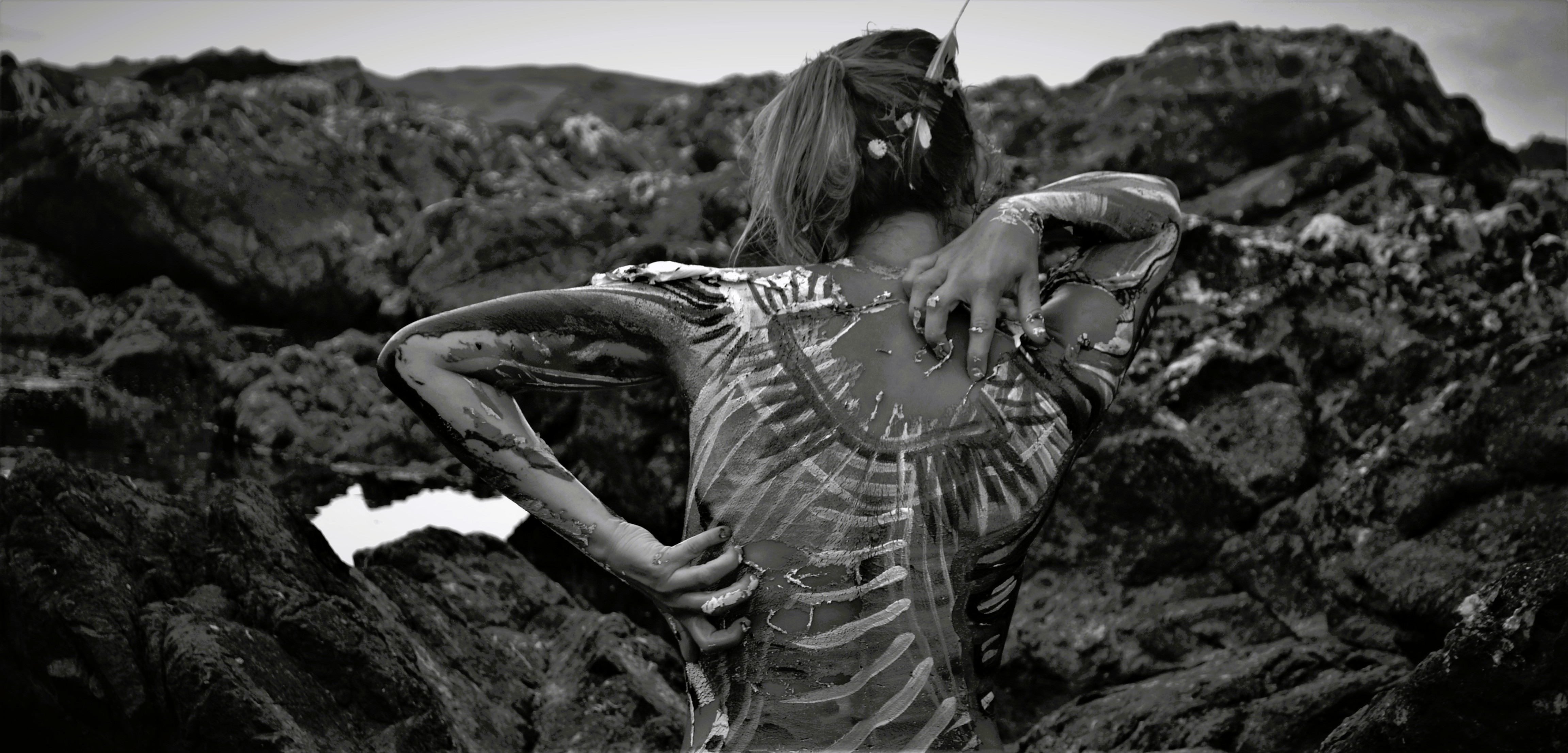 07.15 - SERIE: MUJER AZUL XV - CUERPOS PINTADOS - 2014 - 2019 